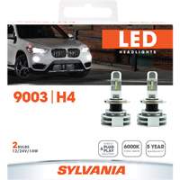 9003 Headlight Bulb, LED, 12 W/14 W/24 W, White Sécurité Médic