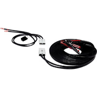 Heavy-Duty Fully Insulated Clamps with Side Terminal Adapters, 4 AWG, 500 A, 30' Cable Sécurité Médic