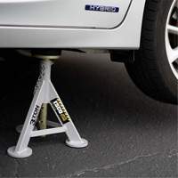 Performance Shorty Low Profile Jack Stands, 3 tons Capacity, 11" - 17" H Sécurité Médic