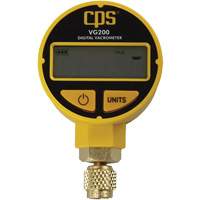 Digital Vacuum Gauge, Micron, Torr & Millibar with Case Sécurité Médic