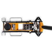 Aluminum Racing Jack, 2 Ton(s) Capacity, 3-1/4" Lowered, 18-1/2" Raised, Manual Hydraulic Sécurité Médic