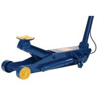 Long Chassis Service Jack, 10 Ton(s) Capacity, 6-3/4" Lowered, 25-1/2" Raised, Air Hydraulic Sécurité Médic