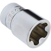 Jeu de douilles TORX EPR &agrave; 5 pans, 16 Morceaux, Prise de 1/4"/3/8"/1/2" Sécurité Médic