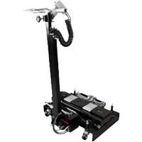 Floor Service Jack, 14 Ton(s) Capacity, 8-1/4" Lowered, 20" Raised, Air Hydraulic Sécurité Médic