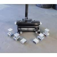 End Lift Bumper Floor Jack, 12 Ton(s) Capacity, 8" - 15-3/4" H Sécurité Médic