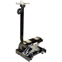 Floor Service Jack, 12 Ton(s) Capacity, 7-1/2" Lowered, 15-3/4" Raised, Air Hydraulic Sécurité Médic