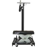 Floor Service Jack, 12 Ton(s) Capacity, 7-1/2" Lowered, 15-3/4" Raised, Air Hydraulic Sécurité Médic