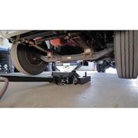 Floor Service Jack, 12 Ton(s) Capacity, 7-1/2" Lowered, 15-3/4" Raised, Air Hydraulic Sécurité Médic