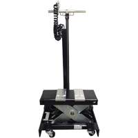 Low Profile Floor Service Jack, 12 Ton(s) Capacity, 7-1/2" Lowered, 15" Raised, Air Hydraulic Sécurité Médic
