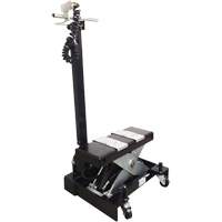 Low Profile Floor Service Jack, 12 Ton(s) Capacity, 7-1/2" Lowered, 15" Raised, Air Hydraulic Sécurité Médic
