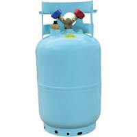 30 Lbs DOT-Approved Recovery Cylinder with Float Switch Sécurité Médic