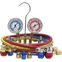 Dual Manifold Gauge Set Sécurité Médic