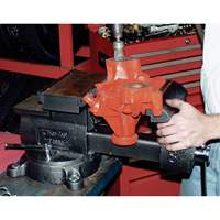 KT4800 Professional Reversible Mechanics Vise, 8" Jaw Width, 4-7/8" Throat Depth, Swivel Base Sécurité Médic