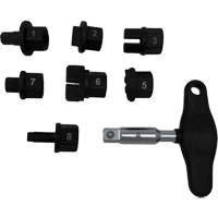8 Pc. Oil Drain Plug Kit Sécurité Médic