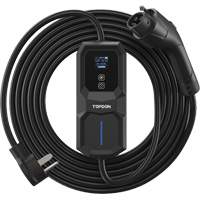 PulseQ AC Portable NEMA 6-50 Plug, 32 A, Level 2 AC, Type 1 (SAE J1772) Connector Sécurité Médic