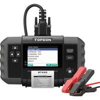 BT600 12V Battery & 12V/24V System Tester with Built-in Printer Sécurité Médic