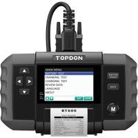BT600 12V Battery & 12V/24V System Tester with Built-in Printer Sécurité Médic