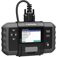 BT600 12V Battery & 12V/24V System Tester with Built-in Printer Sécurité Médic