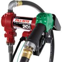 12V Fuel Transfer Pump with Nozzle Sécurité Médic