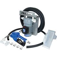 115V AC DEF Transfer Pump & IBC Tote Bracket with Nozzle Sécurité Médic