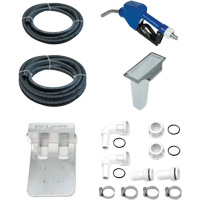 115V AC DEF Transfer Pump & IBC Tote Bracket with Nozzle Sécurité Médic