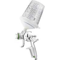 4400 B HVLP 1.0 SR 0.3 L RPS Premium Paint Spray Gun for Spot Repairs in Automotive Finishes, 1/4" NPT Air Inlet, 4.24 CFM, 0.3 L Capacity, 0.14 PSI Sécurité Médic