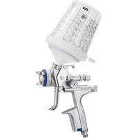 5000 B RP Nozzle 1.2 RPS Paint Spray Gun with Multi-Purpose Cup, 1/4" NPT Air Inlet, 10.24 CFM, 0.3 L/0.6 L/0.9 L Capacity, 0.17 PSI Sécurité Médic