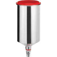 Reusable Aluminium Cup 1.0 l with QCC without Fine Thread Sécurité Médic