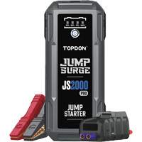 JumpSurge2000Pro 2500 Peak Amp Battery Jump Starter, Power Bank & Flashlight Sécurité Médic