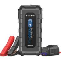 V2200Plus 2-in-1 2200 Peak Amp Jump Starter, Battery & System Tester Sécurité Médic