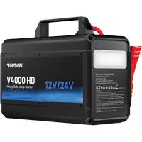 V4000 HD 12V/24V 4000A Jump Starter Sécurité Médic