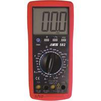 Deluxe Digital Multimeter with Amp Shutters Sécurité Médic