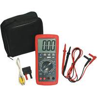 Deluxe Digital Multimeter with Amp Shutters Sécurité Médic
