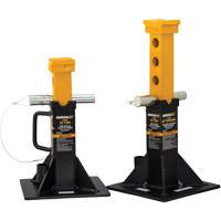 Heavy-Duty Jack Stand, Locking Pin, 22 Tons Capacity, 12-1/4" - 19-7/8" H Sécurité Médic