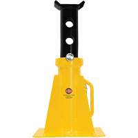Pin Style Jack Stand, Locking Pin, 25 tons Capacity, 15-3/4" - 26-3/4" H Sécurité Médic