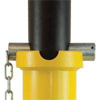 Pin Style Jack Stand, Locking Pin, 25 tons Capacity, 15-3/4" - 26-3/4" H Sécurité Médic