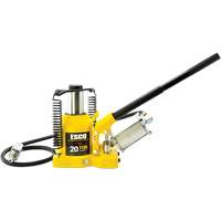 Pro Series “Shorty” Bottle Jack, 20 Ton(s), Air Hydraulic, 12-5/8" Raised Height Sécurité Médic