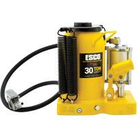 Pro Series  Bottle Jack, 30 tons, Air Hydraulic, 20" Raised Height Sécurité Médic