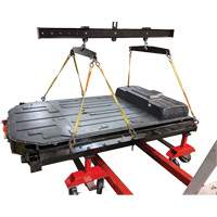 Chariot pour batterie de VE Ford capacit&eacute; de 3600 lb Sécurité Médic