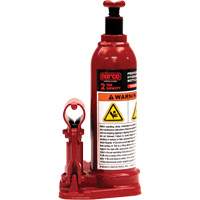 Cric &agrave; bouteille hydraulique professionnel, 2 tonne(s), 14-1/2" Hauteur &eacute;lev&eacute;e Sécurité Médic