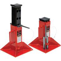 Jack Stand, Locking Pin, 25 tons Capacity, 12" - 20" H Sécurité Médic