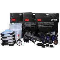 Performance Fine Finish Spray Gun System with PPS Cups, 13 CFM, 29 PSI Sécurité Médic