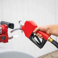 Red Automatic Gasoline Spout Nozzle Sécurité Médic
