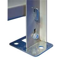 Interlok Boltless Shelving Foot Plate Sécurité Médic