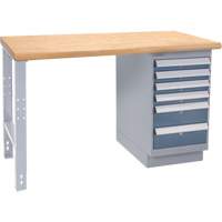 &eacute;tabli industriel, Cap 1000 lb, 36" la x 72" p, 34" h Sécurité Médic