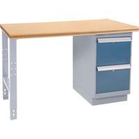 Industrial Duty Workbench, 30" W x 60" D x 34" H, 1000 lbs. Capacity Sécurité Médic