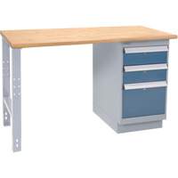 &eacute;tabli industriel, Cap 1000 lb, 72" la x 36" p, 34" h Sécurité Médic