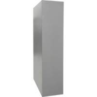 Armoires de rangement Hi-Boy, Acier, 4 Tablettes, 72" h x 36" la x 18" P, Gris Sécurité Médic