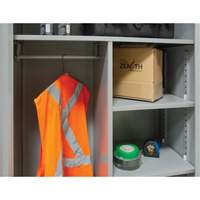 Combination Storage Cabinet, 36" W x 18" D x 72" H, Grey Sécurité Médic