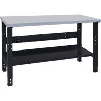 Industrial Duty Workbench, 60" W x 24" D x 34" H, 1000 lbs. Capacity Sécurité Médic